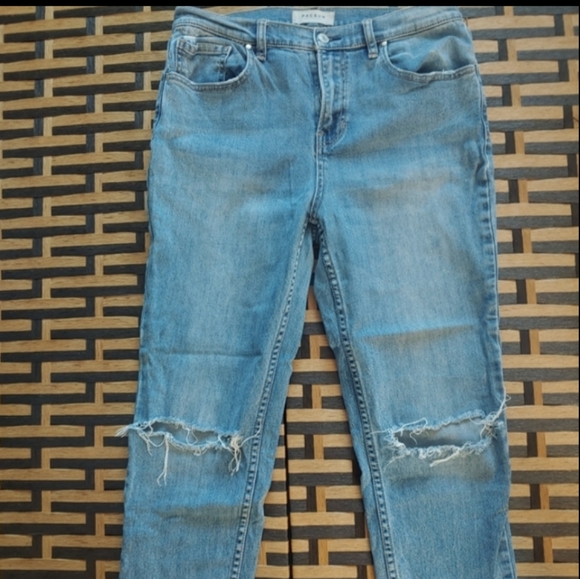 PacSun Vintage Icon Pre-Distressed Straight Leg Jeans Sz: 29 - Picture 8 of 8